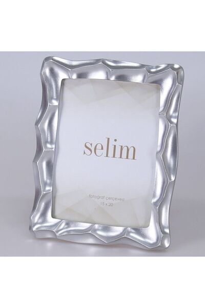 Selim Dekor Telles 15x20 Çerçeve Gümüş