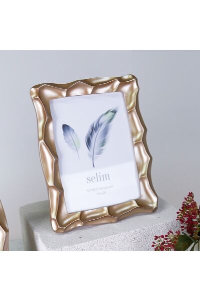 Selim Dekor Telles 15x20 Çerçeve Vizon