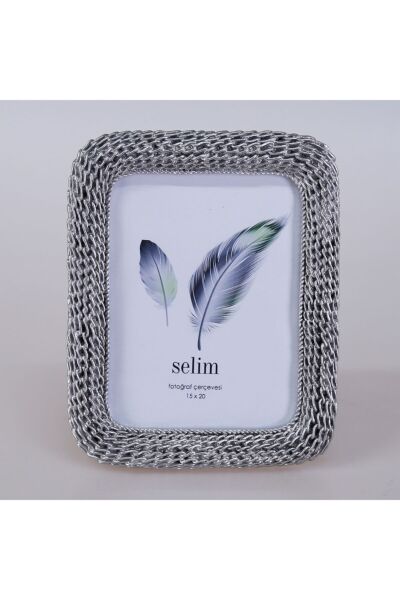Selim Dekor Chain 15x20 Çerçeve Gümüş