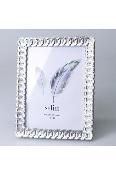 Selim Dekor Ring 15x20 Çerçeve Gümüş