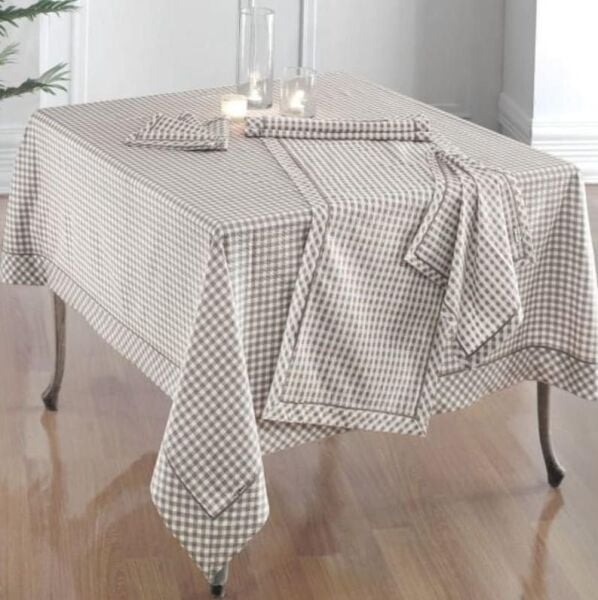 Sarev Nantes Masa Örtüsü Bej 160X220