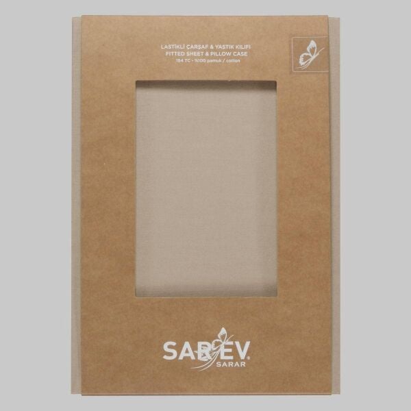 Sarev New Slow Cıty 120x200 Fıtted Sheet Bej