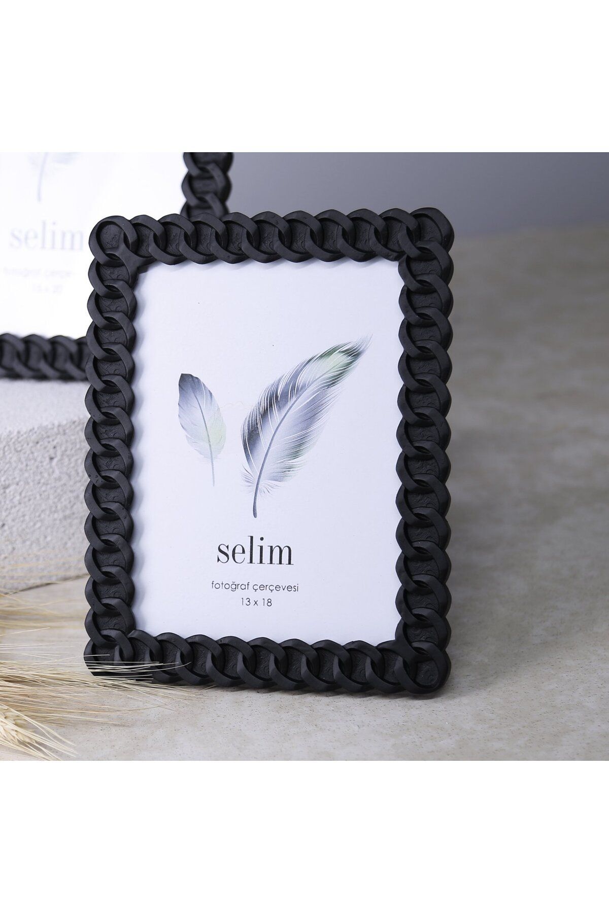 Selim Dekor Florence 13xl8 Çerçeve Siyah