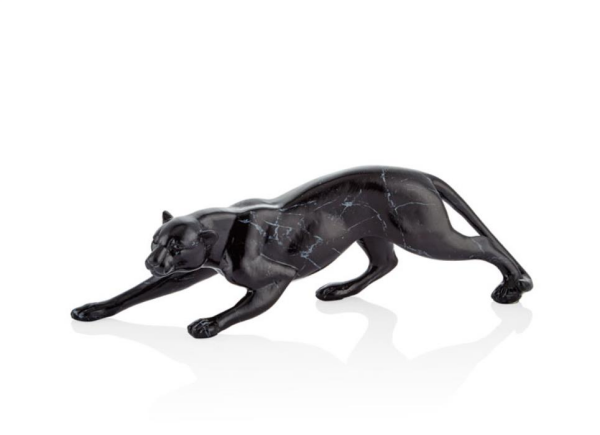 Lamedore Leopard Siyah Mermer Desenli 29,5 x 8 x 9,5 Cm