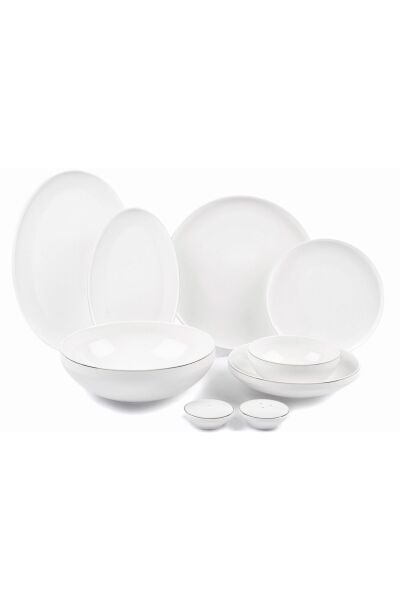 Mikasa Moor Sılver Modern 29 Parça Yemek Takımı