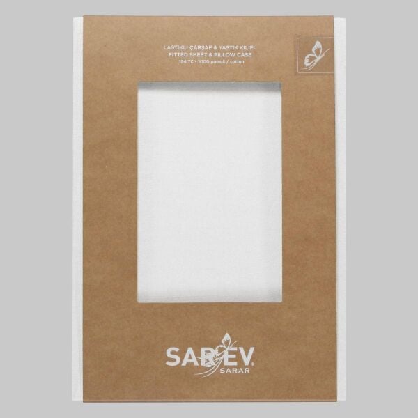 Sarev New Slow Cıty 120x200 Fıtted She Beyaz