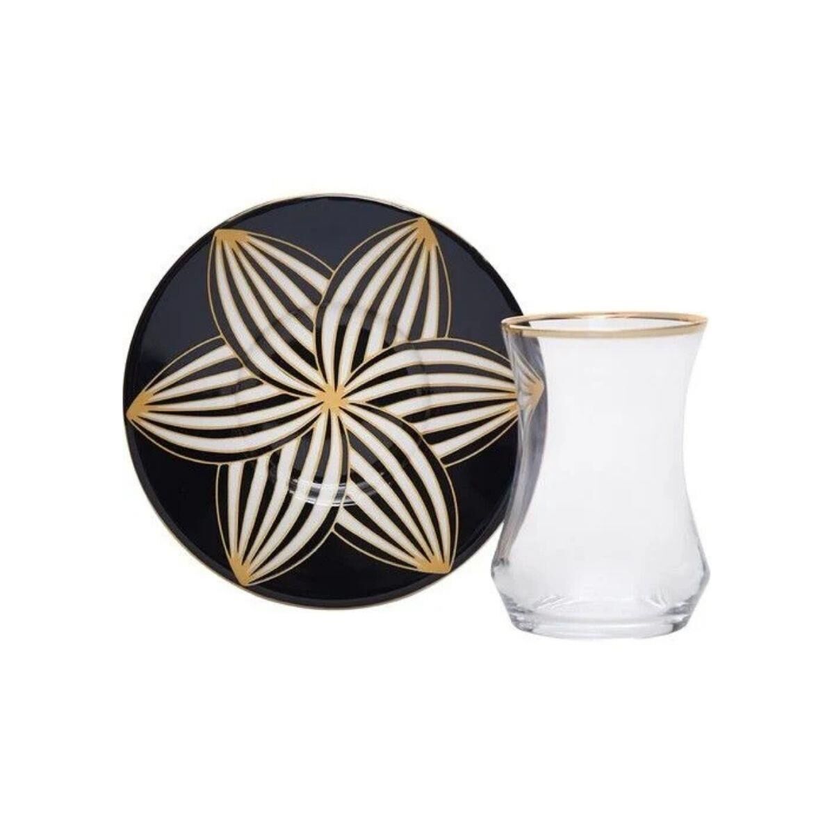 Decorium Çay Takımı 12 Parça Monochrome