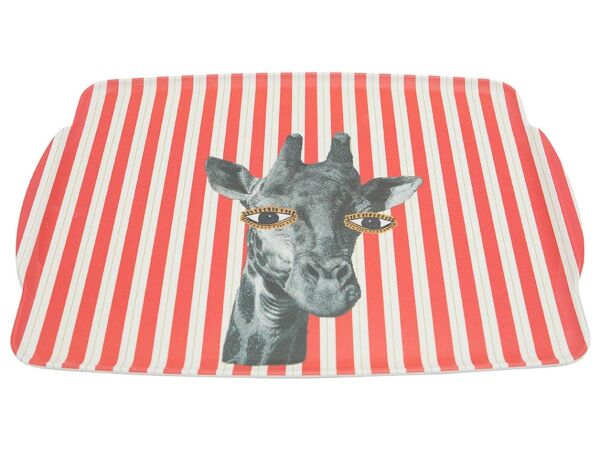 Porland Wild Life Giraffe Tepsi 41cm