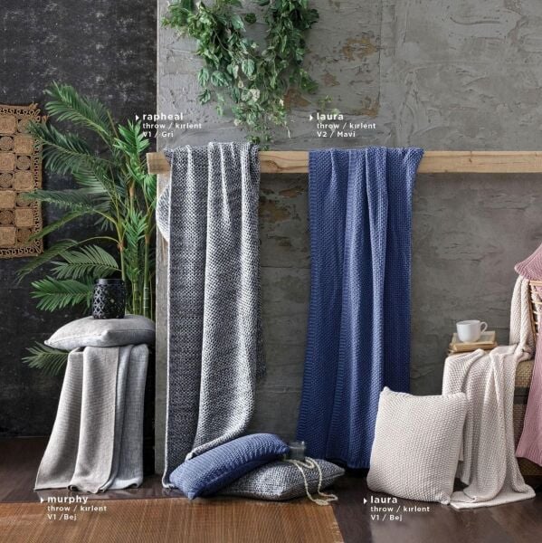 Sarev Rapheal Throw Gri