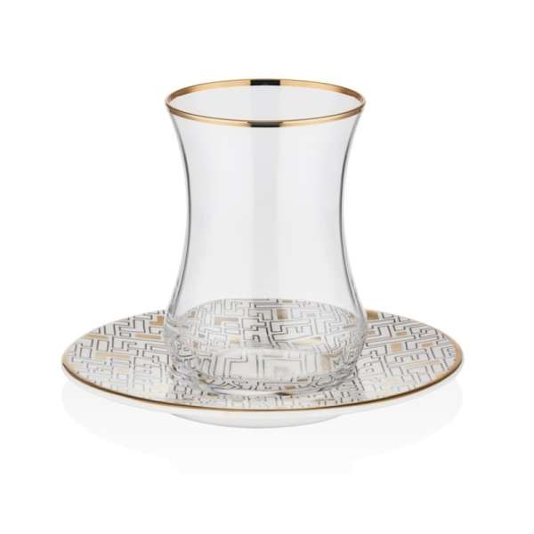 Decorium Monochrome 6'lı Çay Takımı M01875