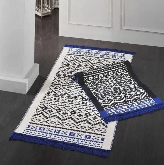 Sarev Angola Yer Halısı Renkli 80x150 cm