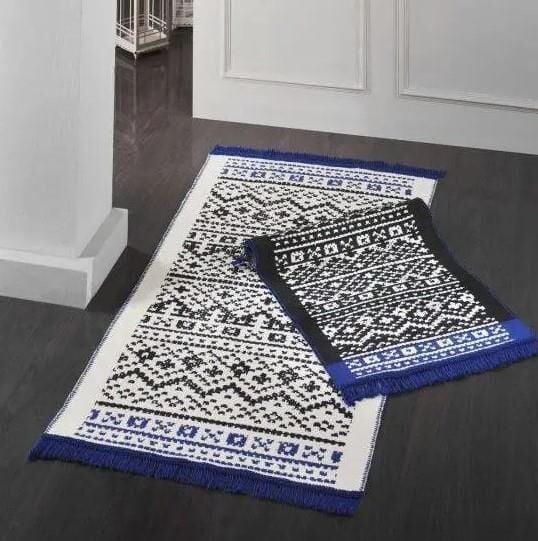 Sarev Angola Yer Halısı Renkli 80x150 cm