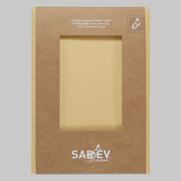 Sarev New Slow Cıty 180x200 Fıtted Shee Sarı