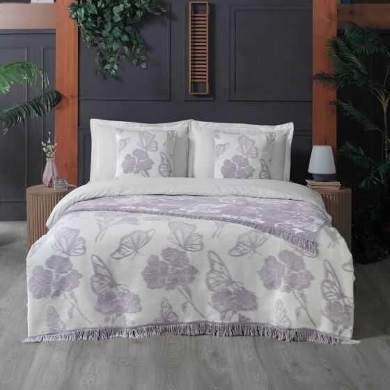 Sarev Irma Battaniye Seti Lila Tek Kişilik