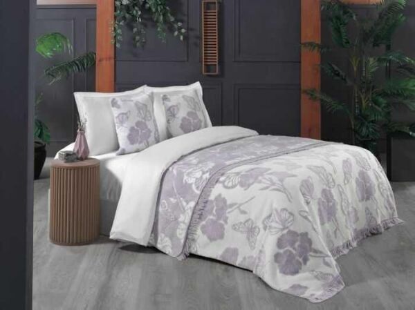 Sarev Irma Battaniye Seti Lila Tek Kişilik