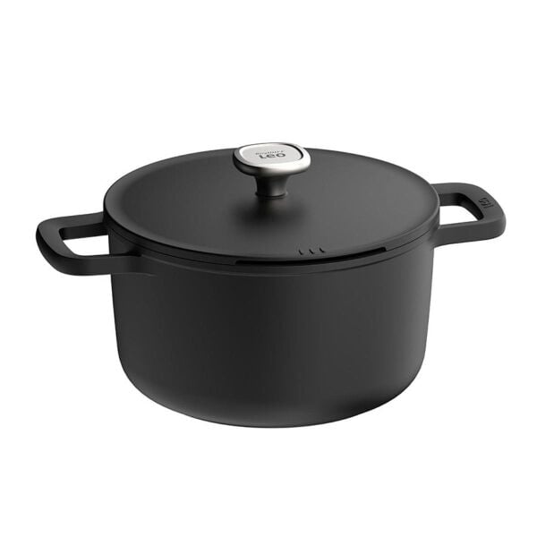 Berghoff Leo Phantom Yapışmaz Kapaklı Derin Tencere 24 cm