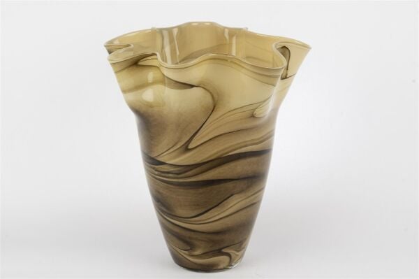 Mikasa Moor Latte Stone Cam Vazo 30x33cm