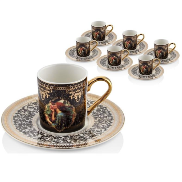 Lamedore Ladya 6'lı Kahve Fincanı Takımı