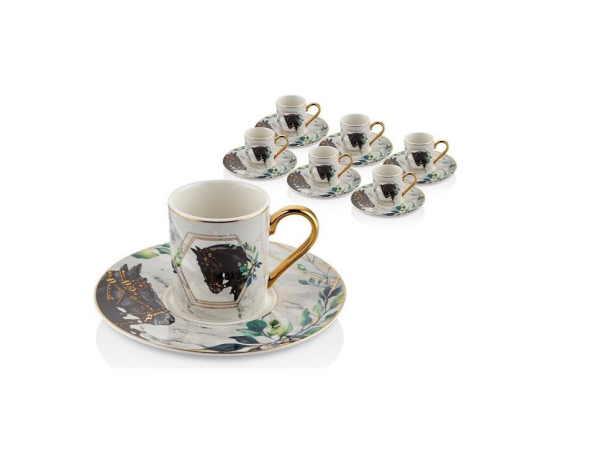 Lamedore Chiva 6'lı Kahve Fincanı Takımı