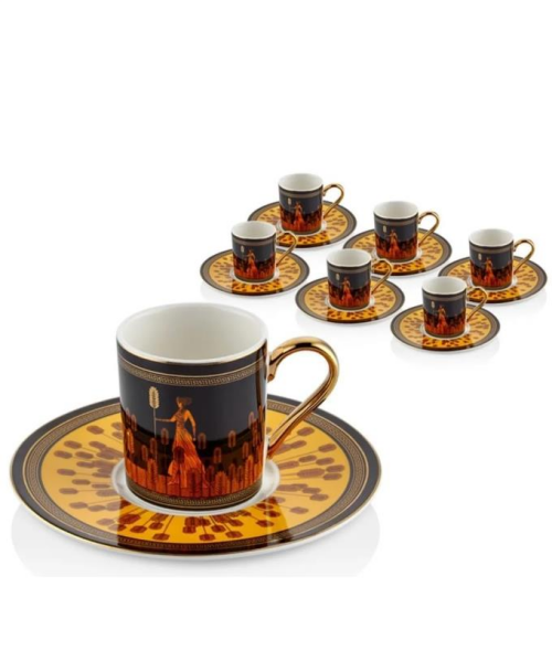 Lamedore Wheat 6'lı Kahve Fincanı Takımı