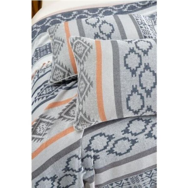 Sarev Ishana Yatak Örtüsü Mavi Tek Kişilik