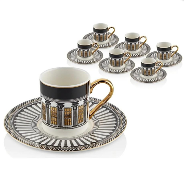 Lamedore Palais 6'lı Kahve Fincanı Takımı