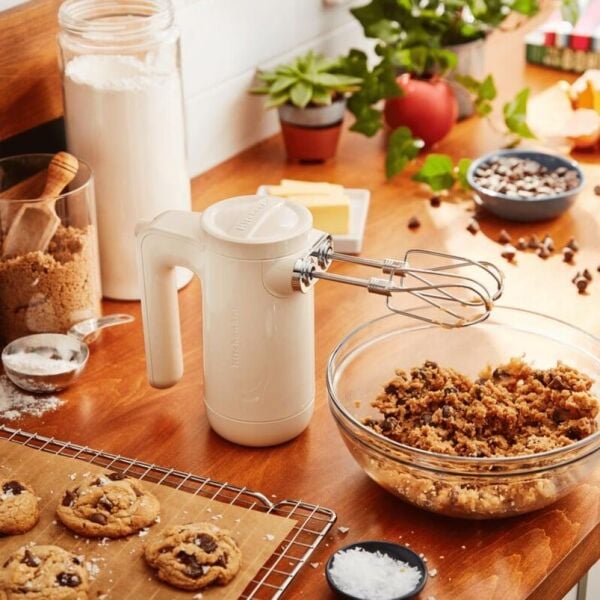 Kitchenaid Cordless EI Mikseri  7  Hız 5KHMB732 EAC-Almond Cream