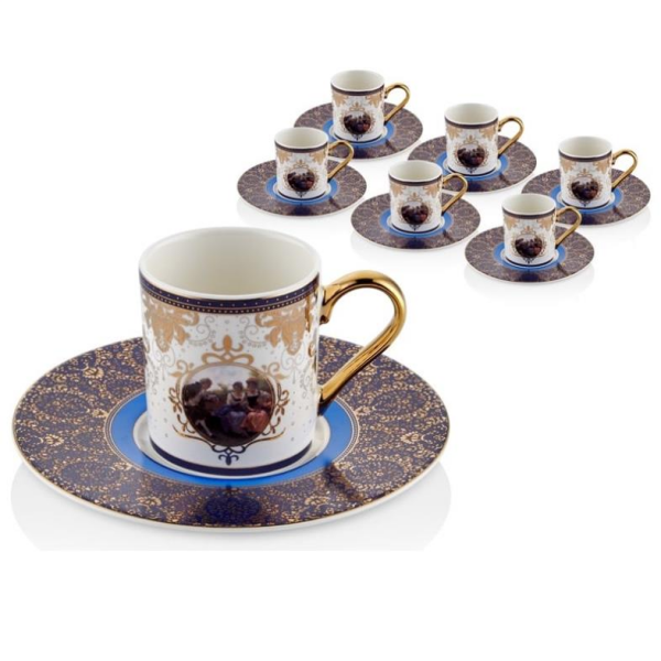 Lamedore Doux 6'lı Kahve Fincanı Takımı