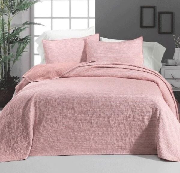 Sarev Echo Yatak Örtüsü Kırmızı Çift Kişilik