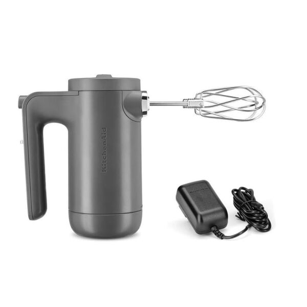 Kitchenaid Cordless EI Mikseri  7  Hız 5KHMB732 Charcoal  Grey EDG