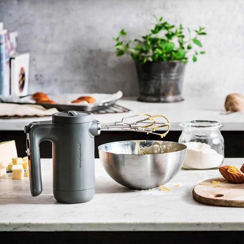 Kitchenaid Cordless EI Mikseri  7  Hız 5KHMB732 Charcoal  Grey EDG