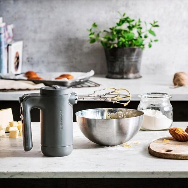 Kitchenaid Cordless EI Mikseri  7  Hız 5KHMB732 Charcoal  Grey EDG