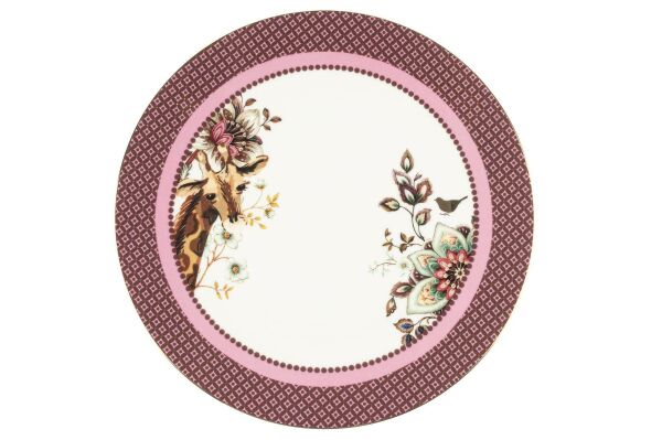 Mikasa Moor Magenta 4'lü Servis Tabağı  27cm