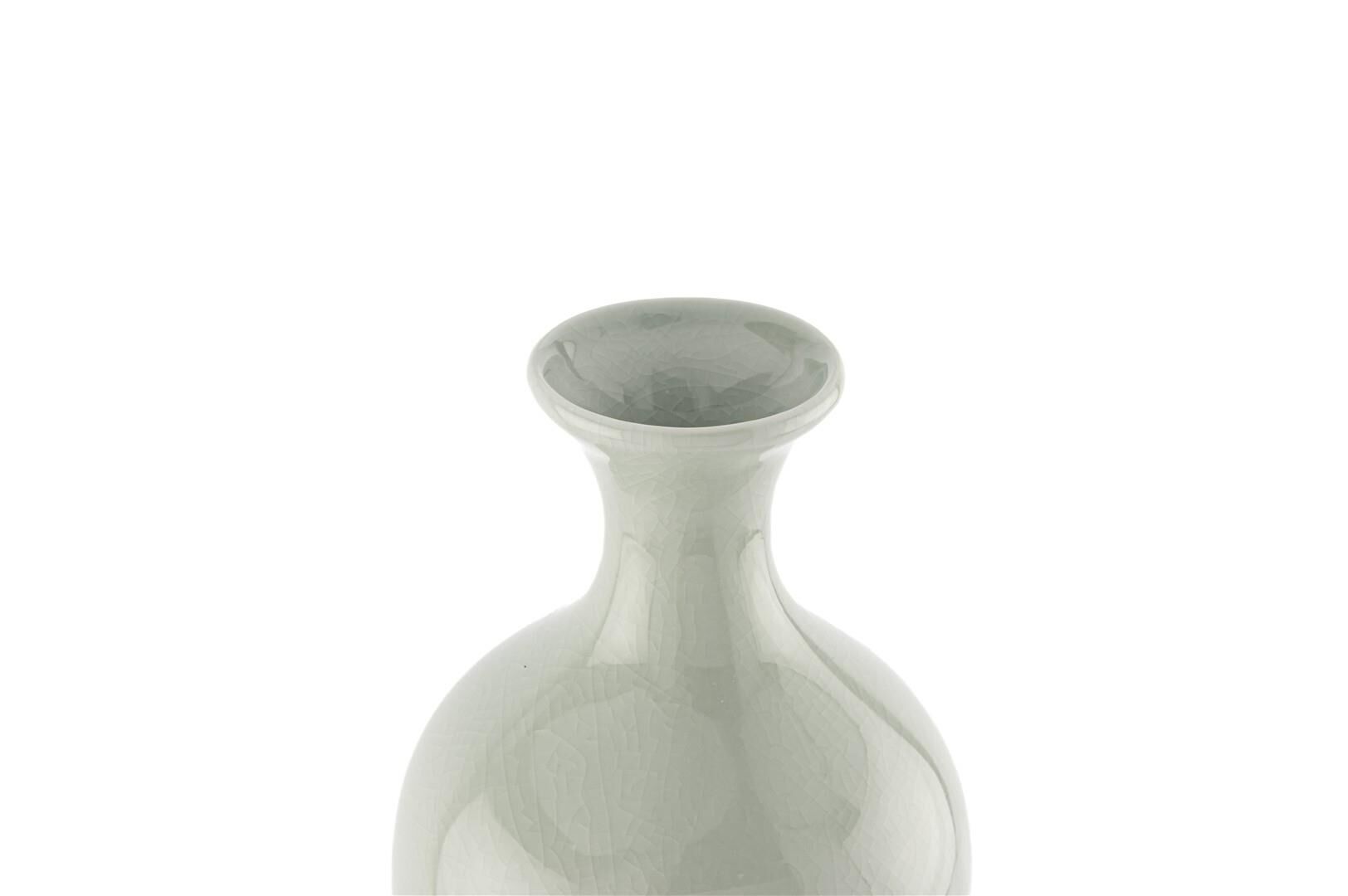 Mikasa Moor Yeşil Noktalı Porselen Vazo 15x45cm