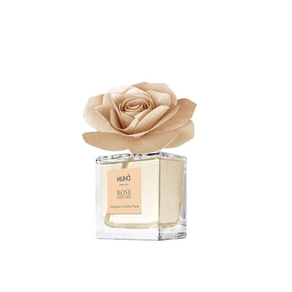 Muha Rosa Room Freshener Diffuser Vanilla and Pure Amber 100 ml