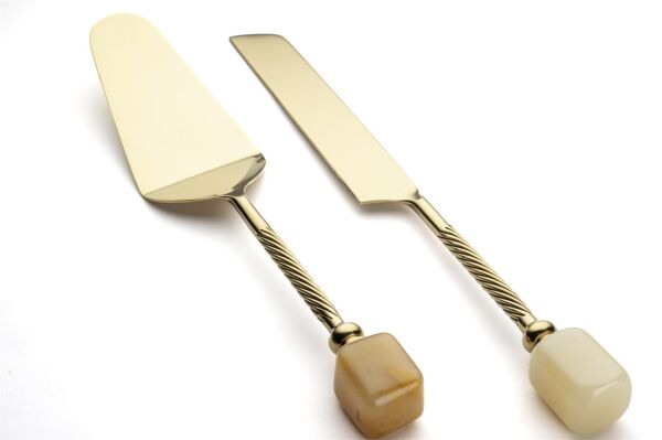 Mikasa Moor Rayn Gold 2li Kek Servis Seti