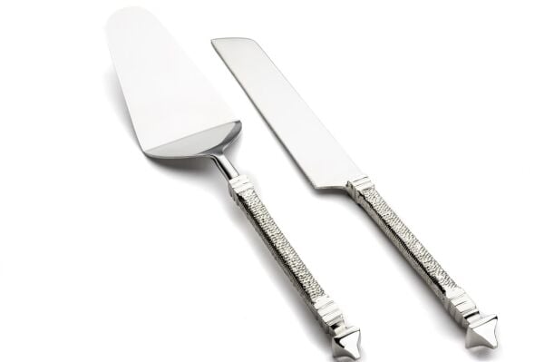 Mikasa Moor Lulu Gümüş 2li Kek Servis Seti