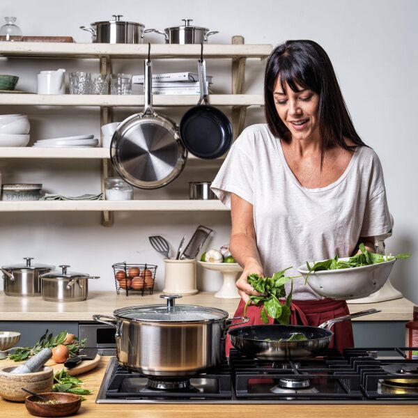 KitchenAid Çelik 20 + 24 cm Tencere &Amp; 16 cm Sosluk Seti