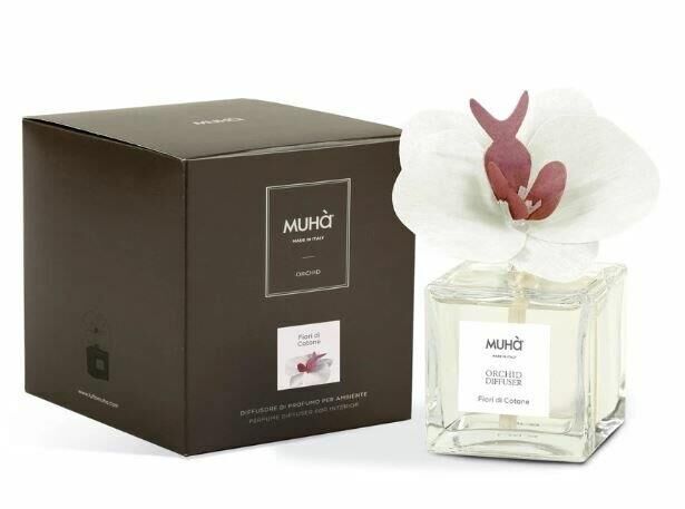 Muha Room Freshener Orchid Diffuser Fiori di Cotone