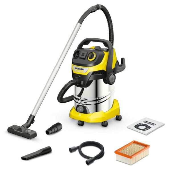 Karcher 1.628-360.0 S V-30/8/22/T Wd 6 Eu Çelik Kazanlı Islak Kuru Elektrikli Süpürge