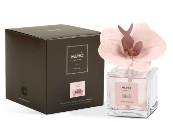 Muha Room Freshener Flower Orchid Ambra Antica