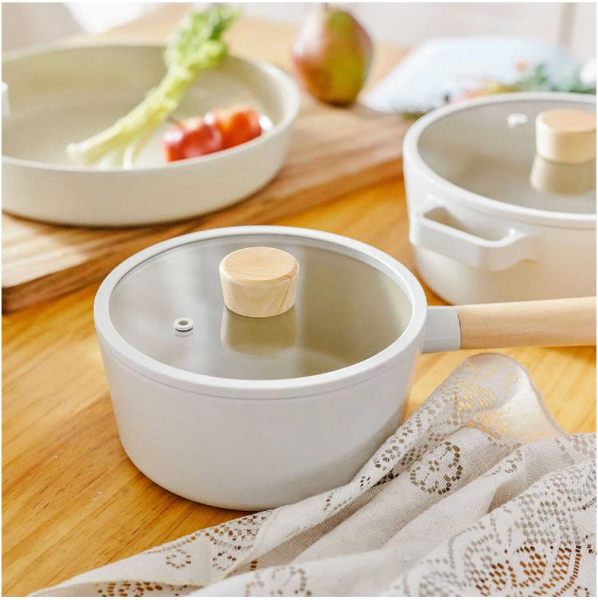 Neoflam D-NEOF218 Fika Alüminyum Döküm Sos Tencere 18 cm