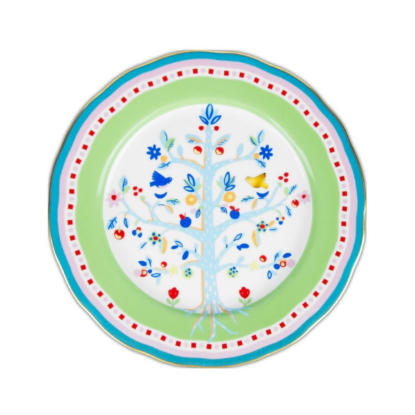 Baci Milano Mamma Mia Ağaç Desenli Yemek Tabağı 28Cm