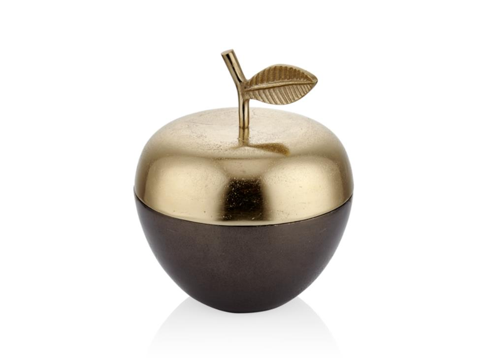 Lamedore Black Gold Geçişli Elma Dekoratif 26 Cm
