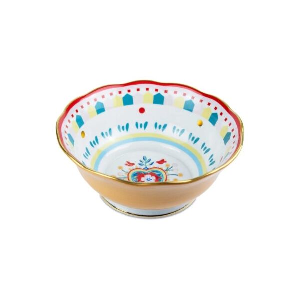 Baci Milano Mamma Mia Turuncu Desenli Kase 26cmx11cm