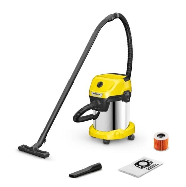 Karcher WD 3 S V-17/4/20 EU 1000 W Islak Kuru Süpürge