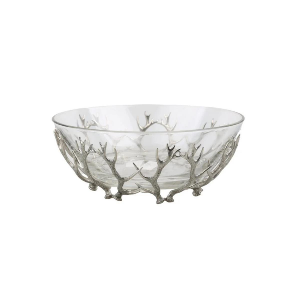 Lucky Art Gümüş Geyikli Standlı Meyvelik