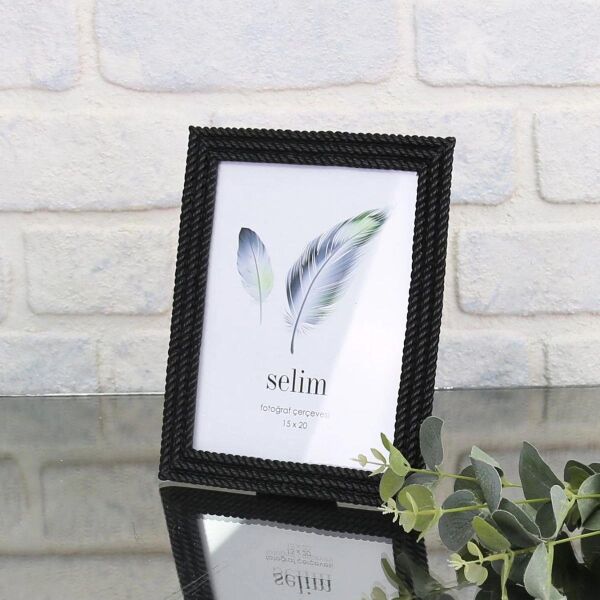 Selim Dekor Elise 15x20 Çerçeve Siyah
