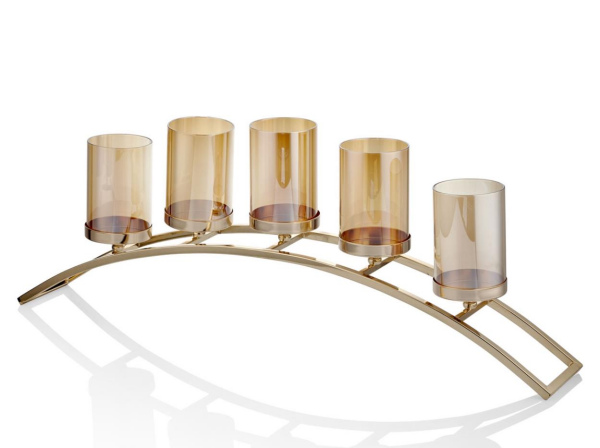 Lamedore Gold Nina 5'li Mumluk 70 x 12 x 16 Cm