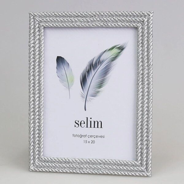 Selim Dekor Elise 15x20 Çerçeve Gümüş